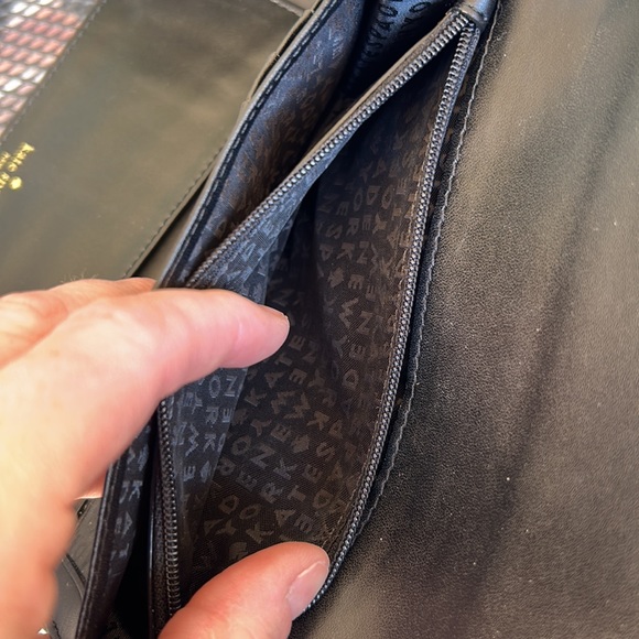 KATE SPADE ♠️ Bay Street Sandra Black Leather Wallet 🪪 - Picture 12 of 16